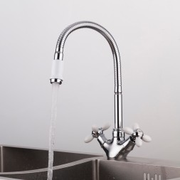 Смеситель для кухни 1/2 кер R43127-7 п/гайку FRUD Белый - R43127-7 