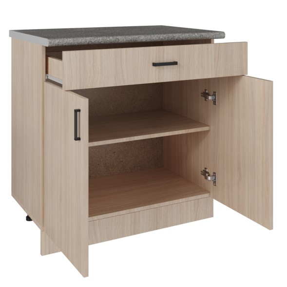 Стол разделочный 80 венге светлое (дуб млечный) (1 ящик) - 533822 