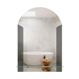 Зеркало MIXLINE &amp;quot;Муза&amp;quot; 390*580 (ШВ) с полкой (К) - В429 