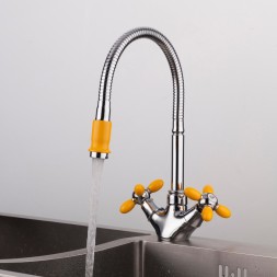 Смеситель для кухни 1/2 кер R43127-9 п/гайку FRUD Желтый - R43127-9 