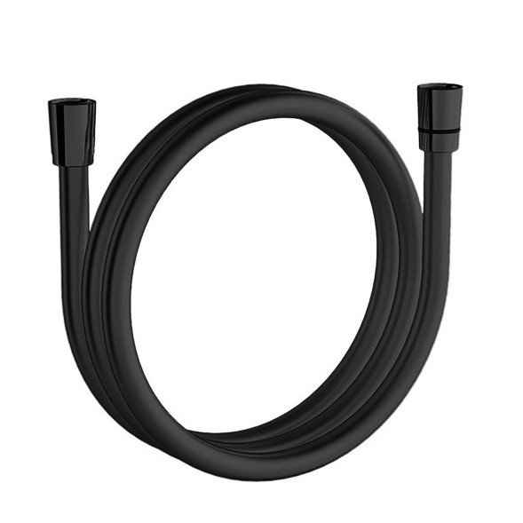 Смеситель для ванны и душа Azario VINCENTE с ручным душем, керамический картридж, черный матовый (AZ-VRZ2338326PA)