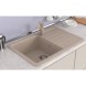 Мойка ML-GMS07 СТАНДАРТ с крылом, песочный (302), 750*495*190мм - 00-00002328 