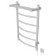 Полотенцесушитель MIXLINE CAPELLA  80х50 (таймер, 336Вт, 5 перекладин + ПОЛКА) электрический БЕЛЫЙ - ML-556352 