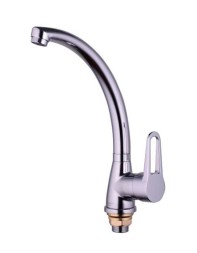 Смеситель для кухни 35к Glauf ZOP4-B045 высокий излив, бок. ручка, п/гайку - ZOP4-B045 