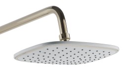 Душевая система  AZARIO с поворотным изливом, керамический картридж, белый/золото (AZ-801-1)