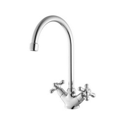 Смеситель для кухни 1/2 кер IDDIS 59000T4C+W04 &amp;quot;Jeals&amp;quot; высокий пов излив ХРОМ - 59000T4C+W04 