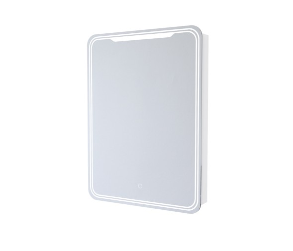Зеркальный шкаф MIXLINE &amp;quot;ВИКТОРИЯ&amp;quot; 600*800 (ШВ) левый, сенсорный выкл, светодиодная подсветка - MLW.Vik.6-8.L.1.2 