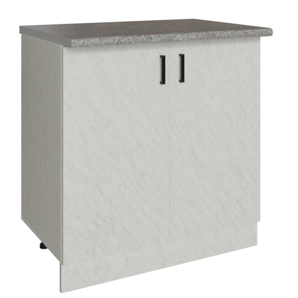 Стол разделочный 80 белый мрамор - 523298 