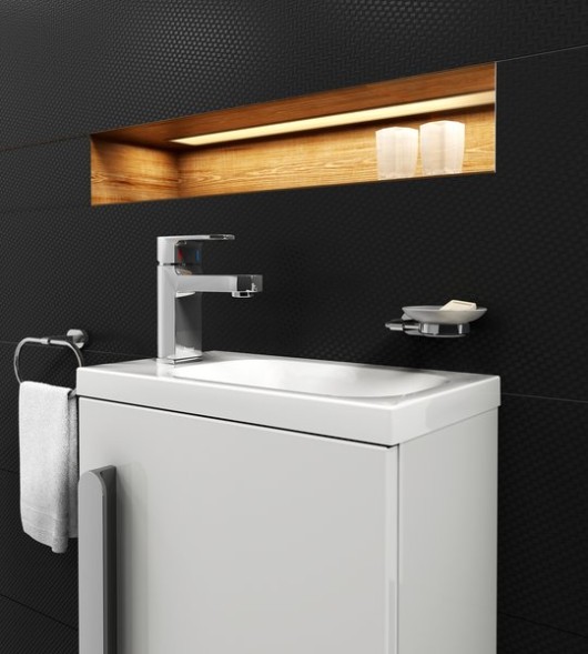 Смеситель для раковины Ravak Chrome CR 012.00, без донного клапана, хром (X070041)