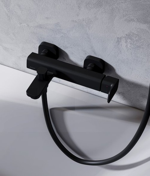 Душевой шланг Ravak SatinFlex 150 см, черный матовый (X07P568)