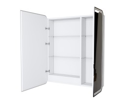 Зеркальный шкаф MIXLINE &amp;quot;ВИКТОРИЯ&amp;quot; 700*800 (ШВ) 2 ств,левый, сенсорный выкл, светодиодная подсветка - MLW.Vik.7-8.L.1.2 