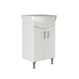 Тумба д/ванной &amp;quot;АНГАРА-52&amp;quot; под рак.Альфана-52 (ОК) (ПВХ) (разбор) - 556875 