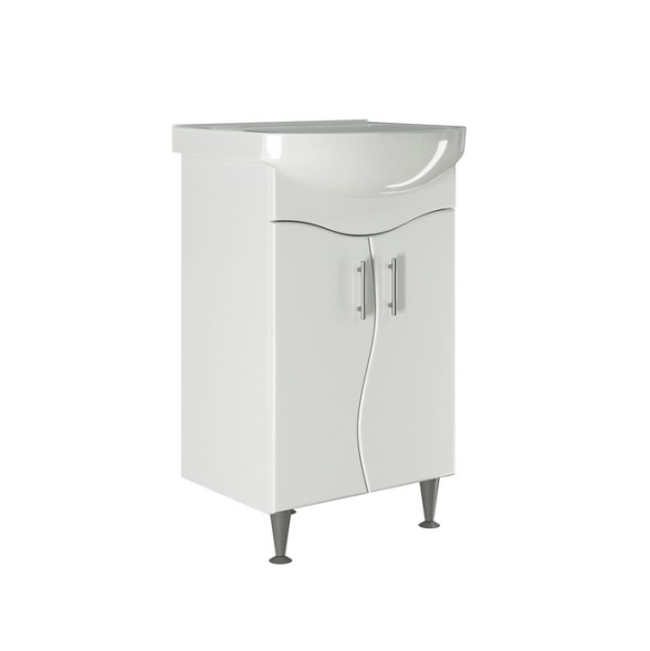 Тумба д/ванной &amp;quot;АНГАРА-52&amp;quot; под рак.Альфана-52 (ОК) (ПВХ) (разбор) - 556875 