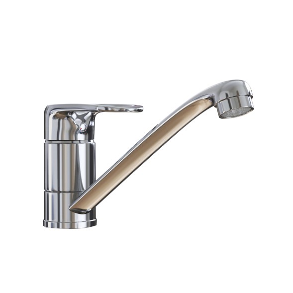 Смеситель для кухни 40k MIXLINE ML05-03 с/отв п/гайку (без подводки) - ML05-03 