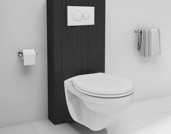 Унитаз подвесной Ideal Standard Eurovit безободковый, с сиденьем микролифт (K881201)