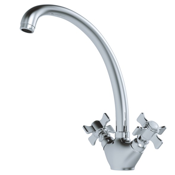 Смеситель для кухни 1/2 кер. MIXLINE ML30-031 &amp;quot;Classic&amp;quot; низкий излив - ML30-031 