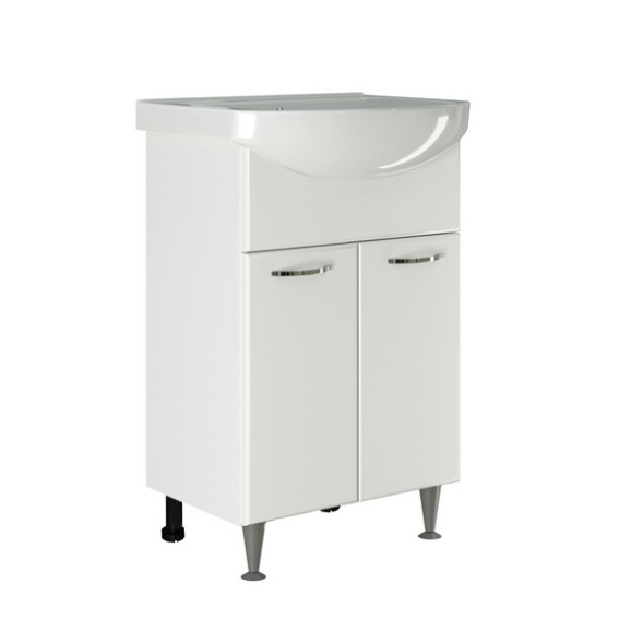 Тумба д/ванной &amp;quot;СТАНДАРТ-55&amp;quot; под раковину Уют-55 (Rosa) (ПВХ) - 554972 