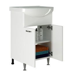 Тумба д/ванной &amp;quot;СТАНДАРТ-55&amp;quot; под раковину Уют-55 (Rosa) (ПВХ) - 554972 