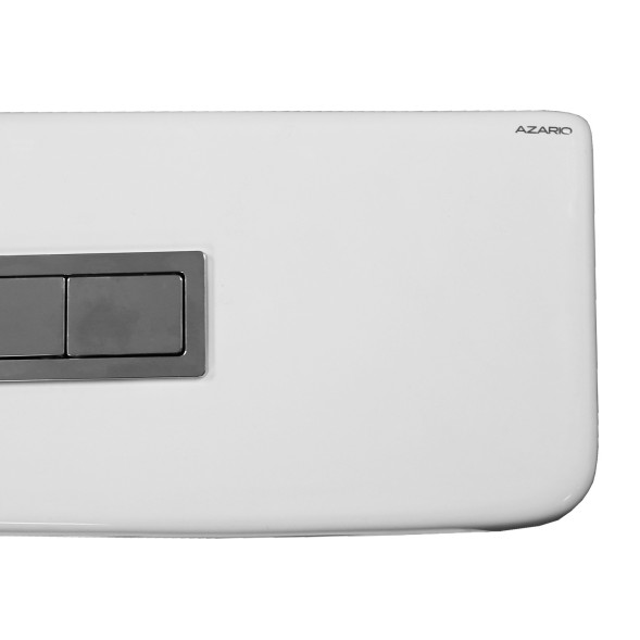 Унитаз напольный Azario Tesoro безободковый система смыва Tornado, сиденье микролифт 650х350х400 (AZ-8501)