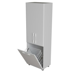 Пенал &amp;quot;СПУТНИК-60&amp;quot; белый с корзиной (600*1900*335)  (ПВХ) - 553951 