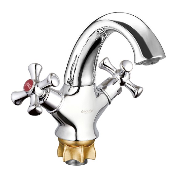 Смеситель для раковины 1/2 кер Glauf QML1-A827 п/гайку - QML1-A827 