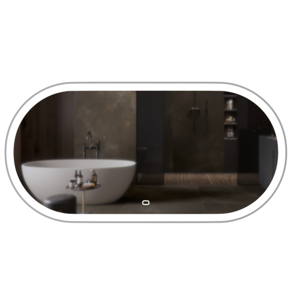 Зеркало MIXLINE &amp;quot;Виола&amp;quot; 500*1000 (ШВ) сенсорный выкл., светодиодная подсветка гор/верт крепеж - LED-00002355 