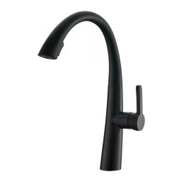 Смеситель для кух 35к ПСМ-301-9 STEEL BLACK тип См-МОЦБИвА, выс пов.излив, выд, лейкаЧЕРНЫЙ-БРОНЗА - ПСМ-301-9