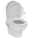 Комплект инсталляции Ideal Standard Exacto с крышкой-сиденьем микролифт (X042601)