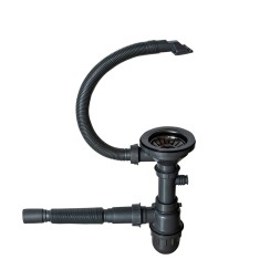 Мойка настол.монтаж 75х46 (3,0) вып 3 1/2  MIXLINE PRO 21,5см V2.0 (сатин) сиф+доз+смес+кол+д/р+о/с - 554163