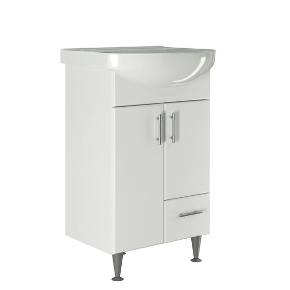 Тумба д/ванной &amp;quot;ВЕСТА-52&amp;quot; под рак.Альфана-52 (ОК) (ПВХ) (разбор) - 556879 