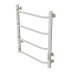 Полотенцесушитель MIXLINE MIRA  80х50 (таймер, 253 Вт, 6 перекладин) электрический БЕЛЫЙ - ML-556350 