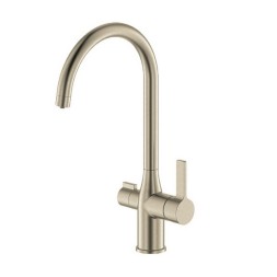 Смеситель для кухни 35к IDDIS PURBNFJi05 "Pure" с вых для питьевого фильтра, выс. пов излив САТИН - PURBNFJi05