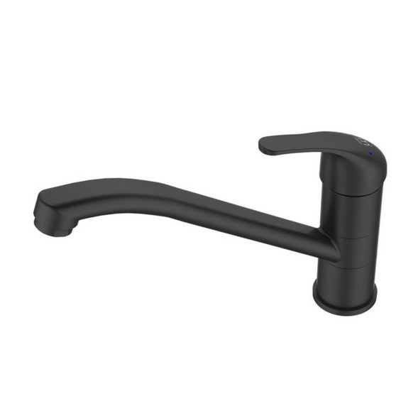 Смеситель для кухни 35к Milardo M02BLR0M05 &amp;quot;Meal&amp;quot;  длинный пов. излив ЧЕРНЫЙ матовый - M02BLR0M05 