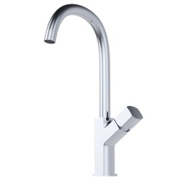 Смеситель для кухни 25k MIXLINE ML27-032 &amp;quot;Primo&amp;quot; высокий излив боковая ручка - ML27-032 