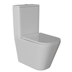 Унитаз-компакт безободковый WAVE APEKS Tornado1.0,гор,ниж,2-кн.арм,сид.полипр,м/л,быстр,БЕЛЫЙ глянец - 554621 