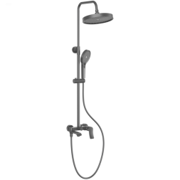 Душевая система 35к HB24553-3 HAIBA лейка &amp;quot;Тропический душ&amp;quot; оружейная сталь - HB24553-3 