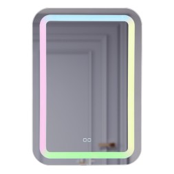 Зеркало MIXLINE &amp;quot;Мальта&amp;quot; RGB 550*800 (ШВ) сенсорный выключатель, МУЛЬТИ-ЦВЕТ - LED-00002511 
