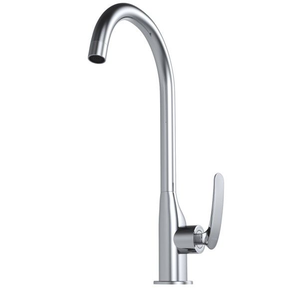 Смеситель для кухни 30k MIXLINE ML21-032 &amp;quot;Elegant&amp;quot; высокий излив боковая ручка - ML21-032 