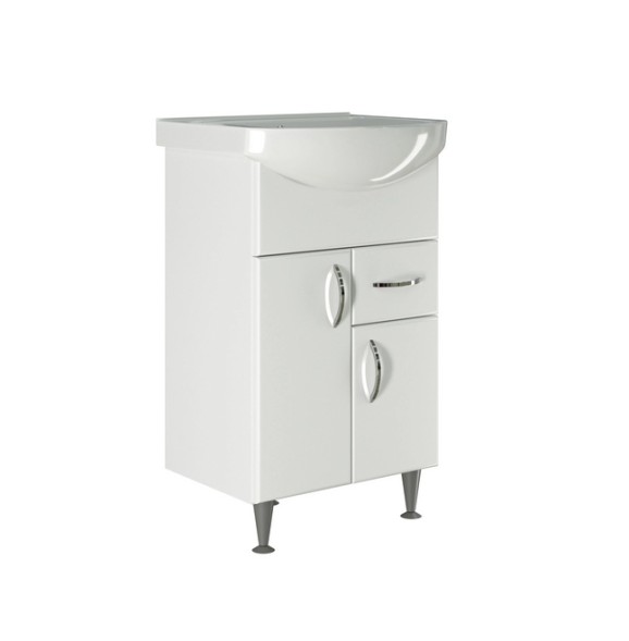 Тумба д/ванной &amp;quot;КОМФОРТ-52&amp;quot; под рак.Альфана-52 (ОК) (ПВХ) (разбор) - 556882 