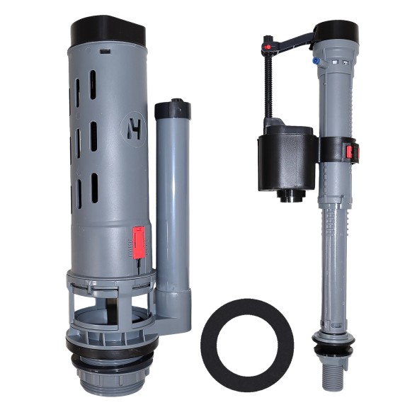 Унитаз-компакт Azario VISE 640х365х820 напольный, безободковый, в комплекте с быстросъемным сиденьем микролифт (AZ-1343BT)