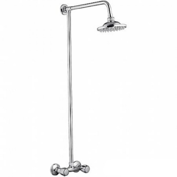 Душевая система 1/2 кер L2394 Ledeme ГЛОБО стационарный, латунь - L2394 