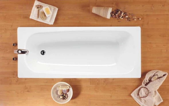 Ванна стальная Loranto 160х70х39 в комплекте с ножками (85365)