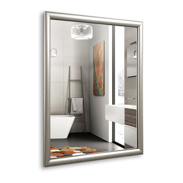 Зеркало MIXLINE &amp;quot;Магнат&amp;quot; серебро 440*550 (ШВ)  (полистирол) багетная рама - ФР-00002188 