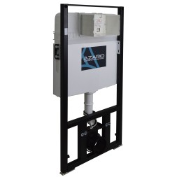 Сет AZARIO инсталляция + Унитаз подвесной PROJECT в комплекте с быстросъемным сиденьем микролифт (AZ-8010-1000+PR1100N)