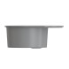Мойка ML-GMS08 СТАНДАРТ овальная с крылом, темно-серый (309), 570*460*170мм - 00-00002564 