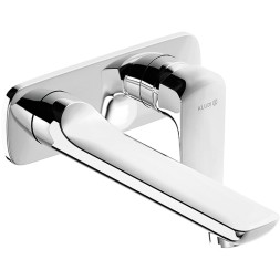 Смеситель настенный KLUDI AMEO для умывальника, внешняя монтажная часть, длина излива 235 мм, хром (412450575)