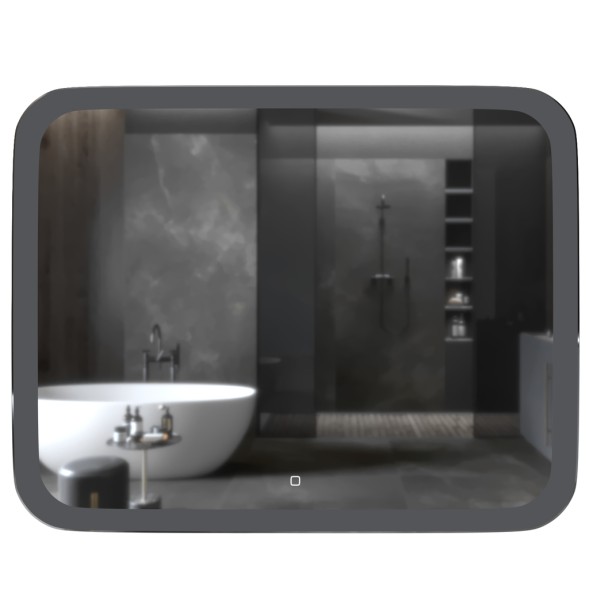 Зеркало MIXLINE &amp;quot;Стив&amp;quot; 1000*800 (ШВ) сенсорный выключатель, светодиодная подсветка - ФР-00001304 