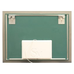 Зеркало MIXLINE &amp;quot;Норма-Лайт&amp;quot; 800*600 (ШВ) ал. профиль, сенсорный выключатель,светодиодная подсветка - LED-00002595 