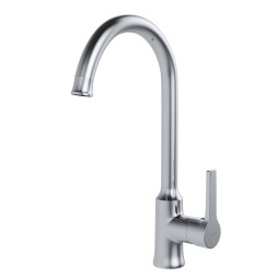 Смеситель для кухни 35k MIXLINE ML22-032 &amp;quot;Round&amp;quot; высокий излив боковая ручка - ML22-032 