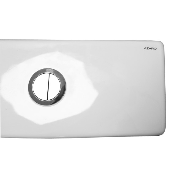 Унитаз моноблок Azario Vally торнадо, в комплекте с бачком и сиденьем микролифт дюропласт 690х360х760 (AZ-80687)